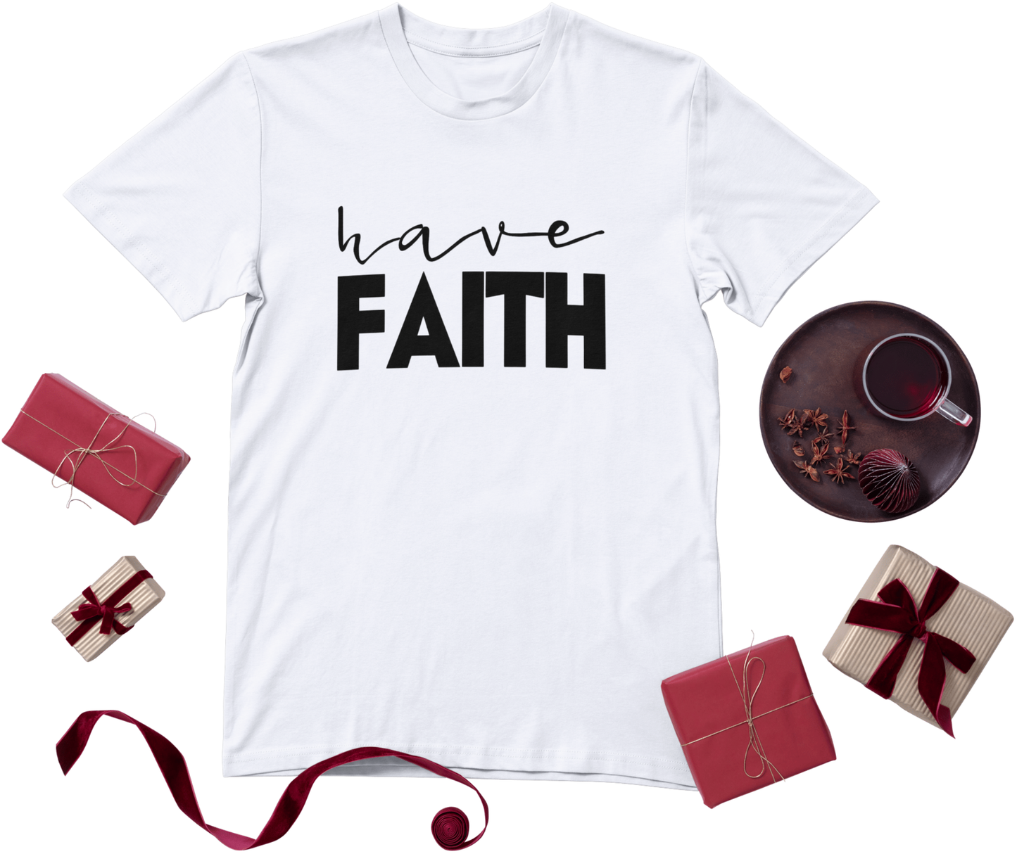 Have Faith Inspirational T-Shirt – Minimalist Christian Tee